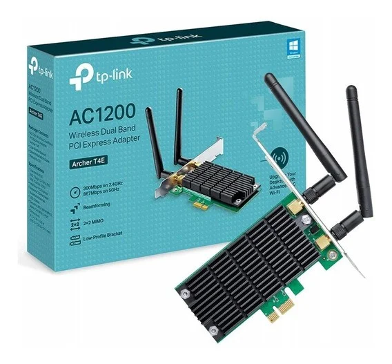 Wireless Adaptador Pci-exp. Tp-link Archer T4e Ac1200 Dual Band Cod: 3557